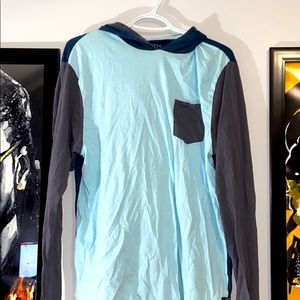 Billabong Blue Hooded Sweatshirt